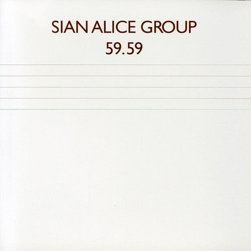 

CD диск Sian Alice Group: 59.59