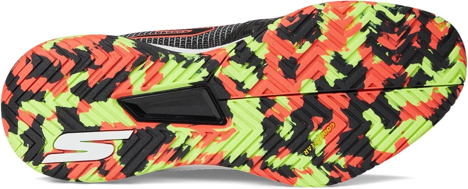 Мужские кроссовки Skechers Viper Court Pro 2.0, Black Synthetic Textile Multi Trim — фото 3