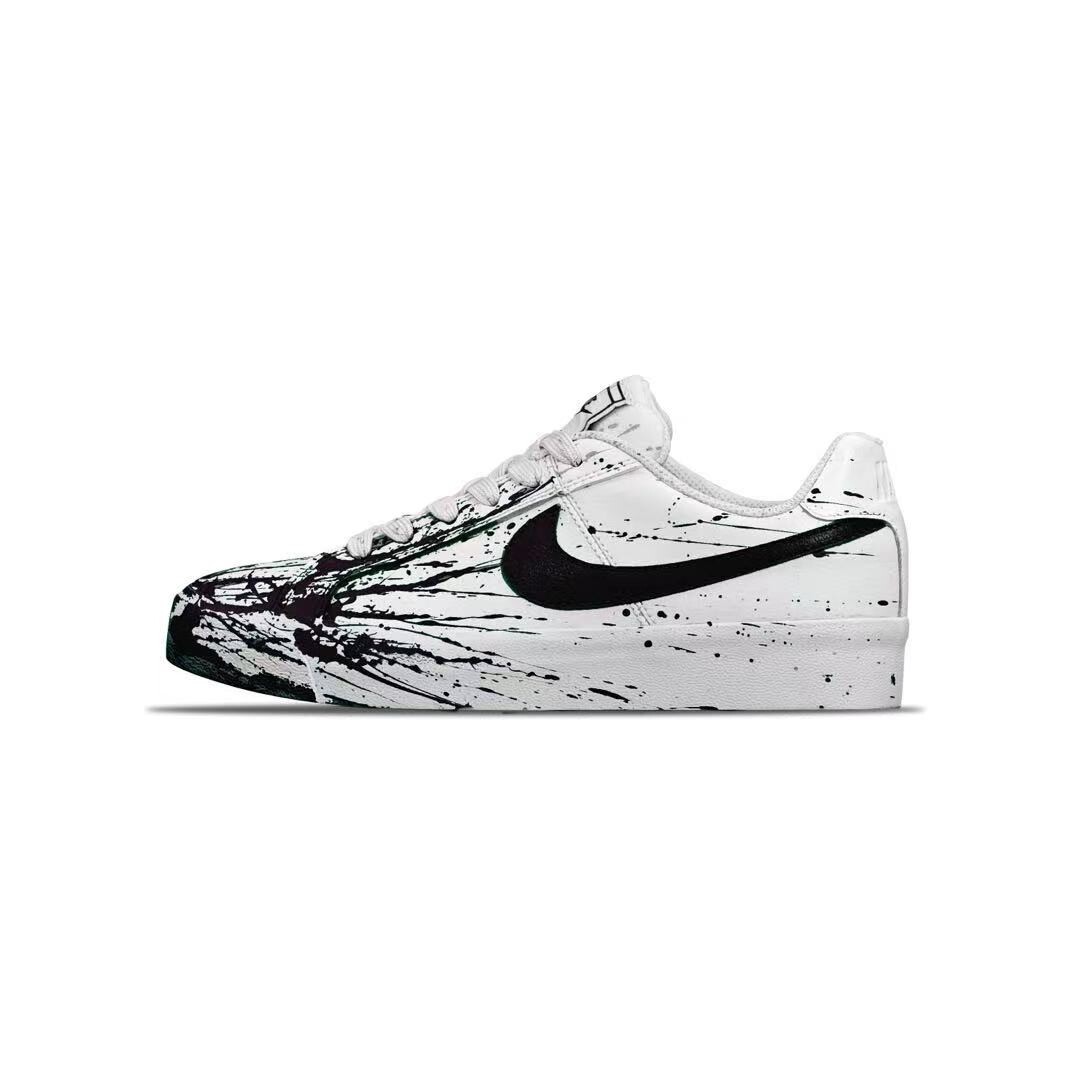 

Кроссовки Nike Court Royale Skateboarding Shoes Unisex Low-top Black/white, белый