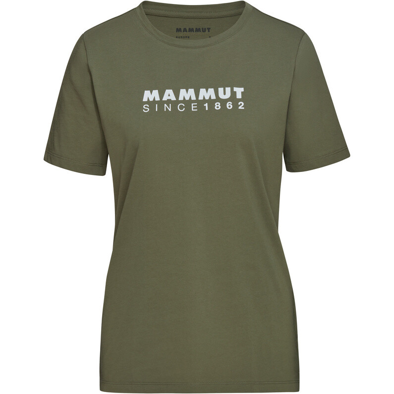 

Женская футболка с логотипом Core Mammut, оливковый