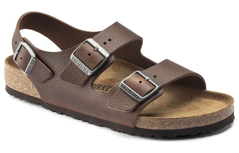Сандалии для мужчин Birkenstock, коричневый — фото 2