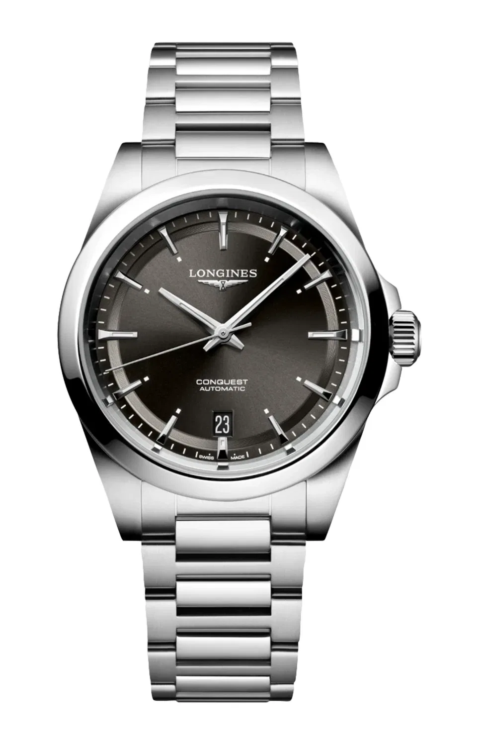 CONQUEST 38 ММ - L3.720.4.52.6 LONGINES, серебряный