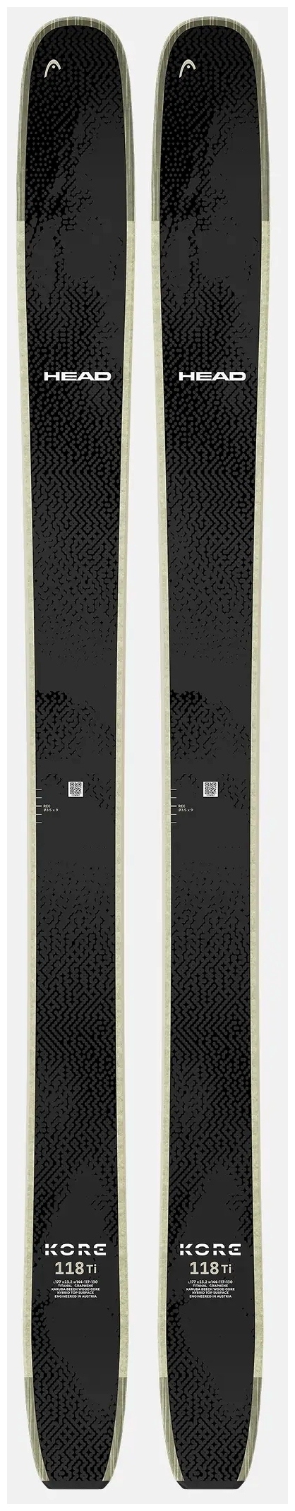

Новые лыжи Head Kore 118 Ti 2026 года, длина 191 см