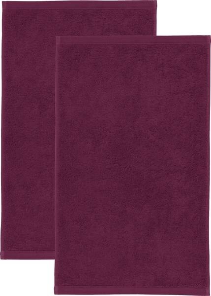 

Гостевое полотенце Erwin Müller 2er-Pack 155414, 30x1x50 см цвет beere