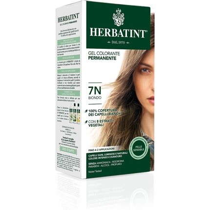 

Краска для волос 7N Блонд, Herbatint