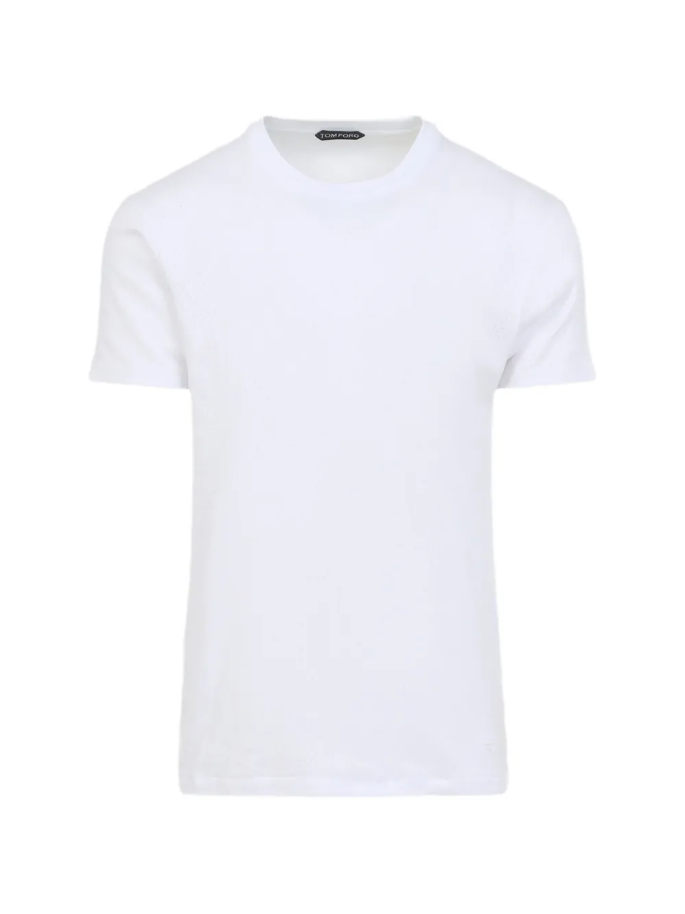 

Футболка с круглым вырезом и короткими рукавами Tom Ford, белый