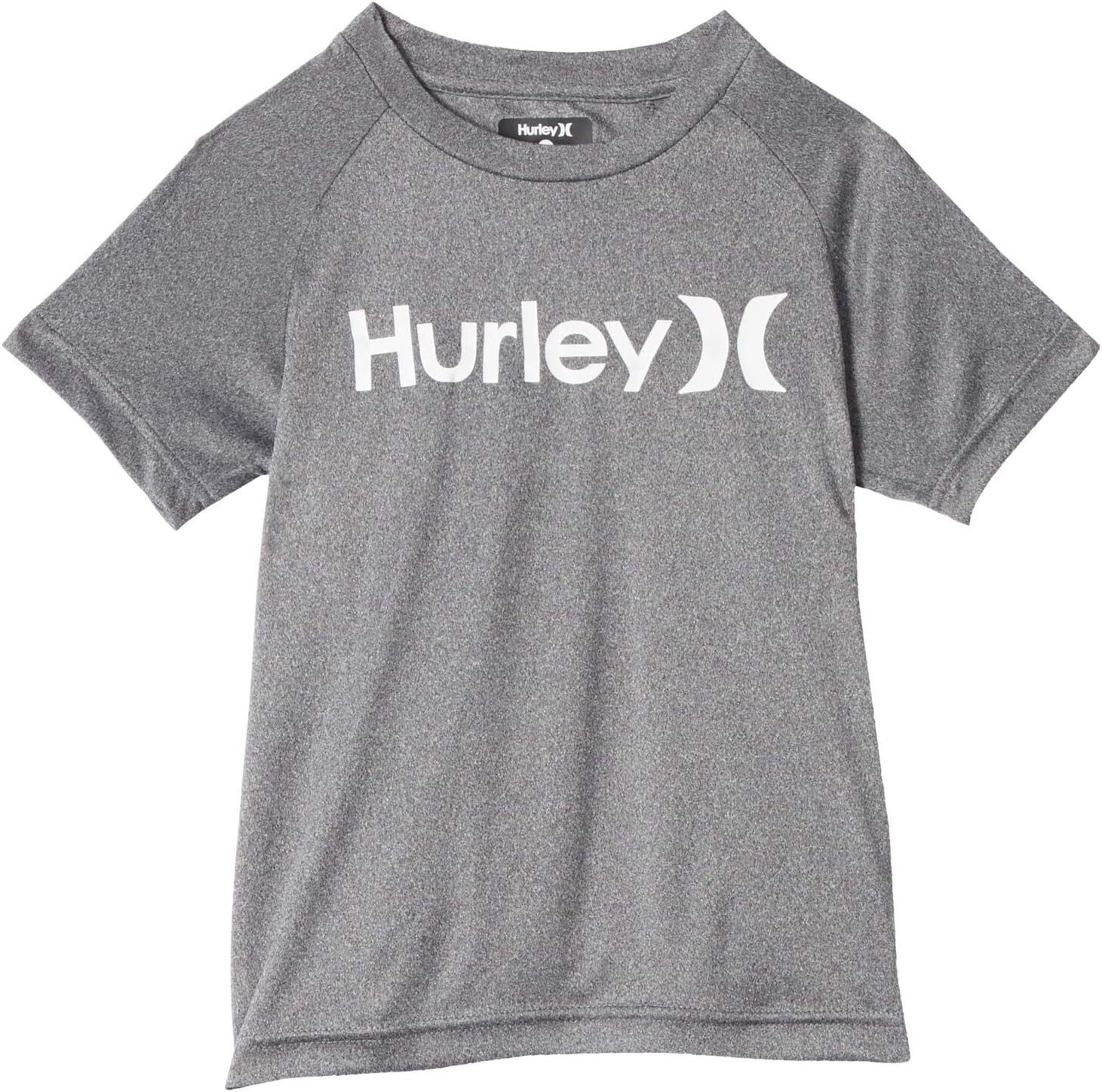 

Футболка Hurley UPF 50+ Short Sleeve T-Shirt, цвет Black Heather