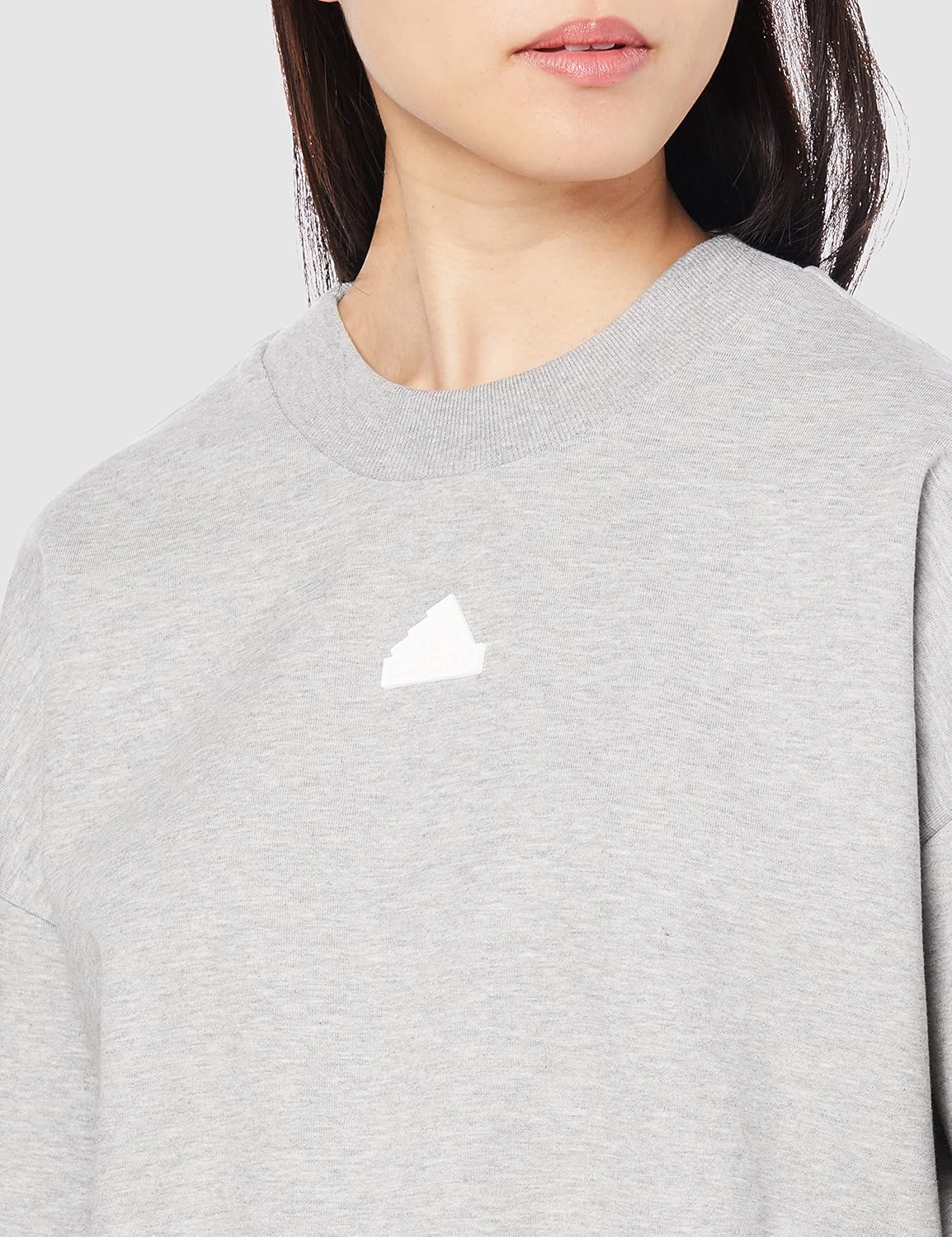 Мужская толстовка adidas EAW40 Future Icon с тремя полосками, серый — фото 3