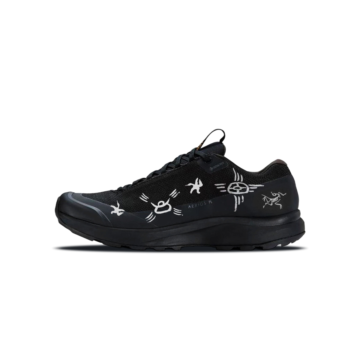 

Кроссовки для бега AERIOS FL GTX низкие мужские white Arcteryx, черный