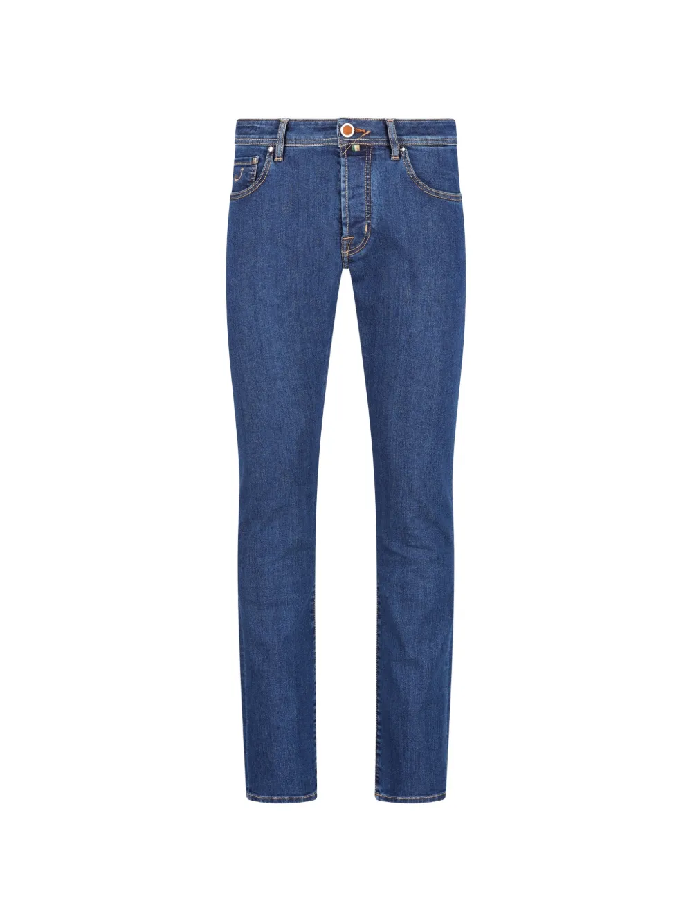 

Джинсы с контрастной прострочкой JACOB COHEN, синий