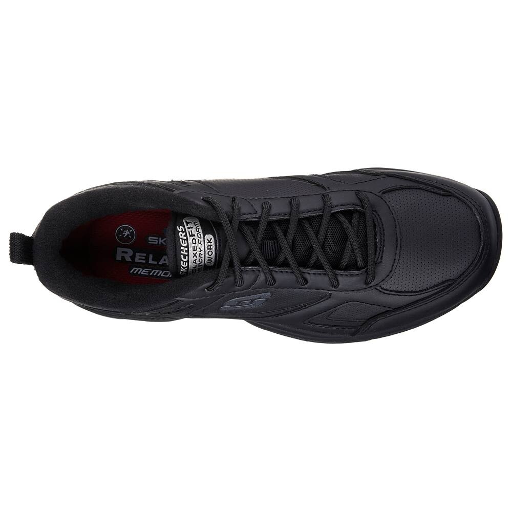 Женские туфли Skechers Work свободного кроя Dighton Bricelyn, черный — фото 4