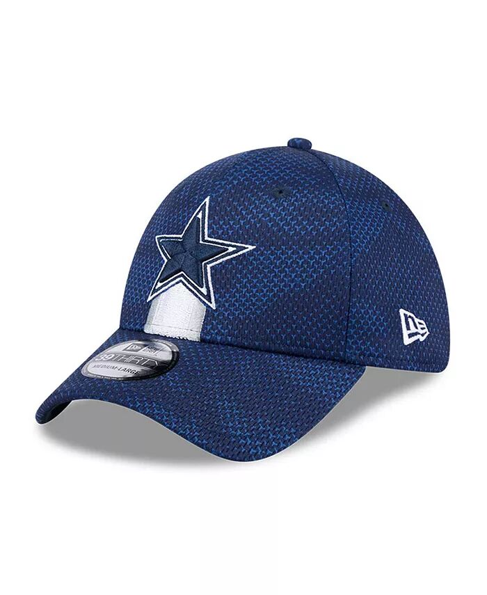 

Мужская темно-синяя кепка Dallas Cowboys 2024 Sideline 39THIRTY Flex New Era