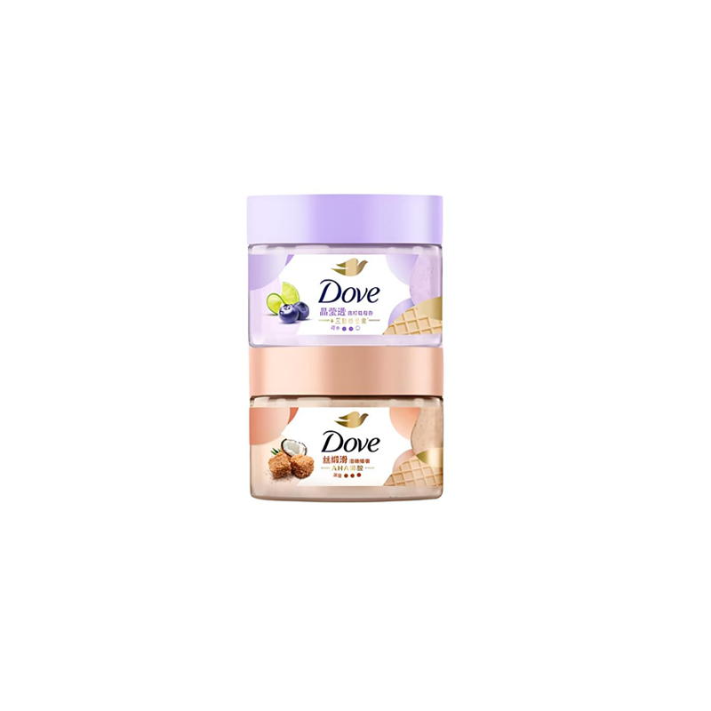 

Скраб для тела с ароматом вишневого цветения и гранатовых косточек, гранатовый аромат 298г+280г отшелушивающий, увлажняющий, очищающий Dove