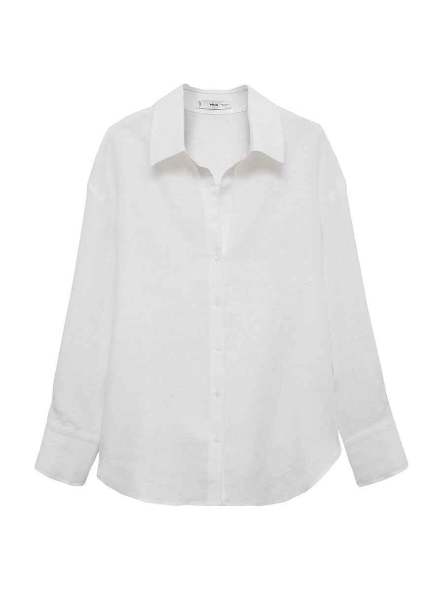 

Блуза MANGO Samari, цвет mottled white