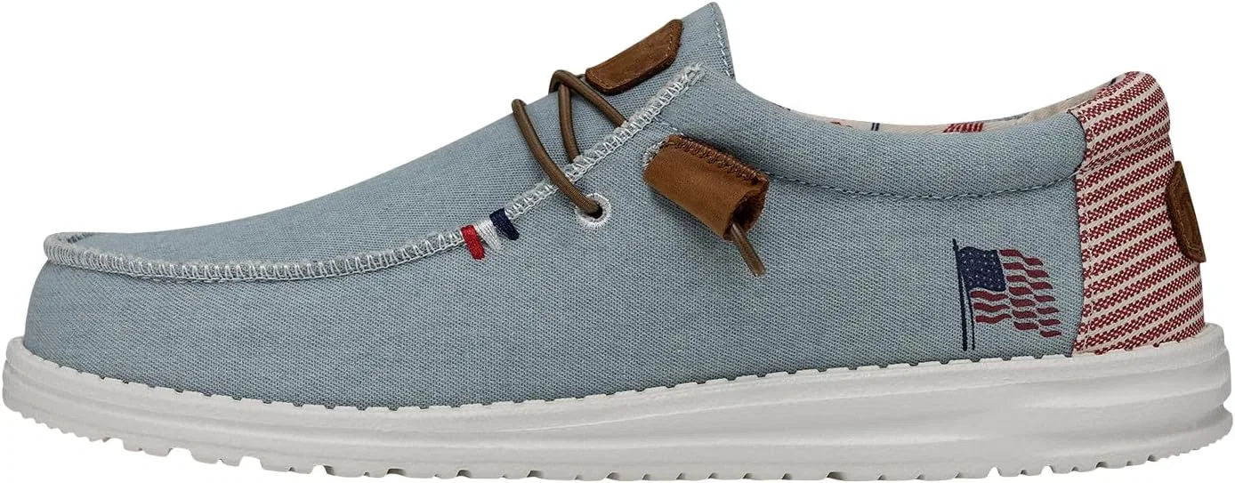 Лоферы HEYDUDE, Americana Denim Stripe