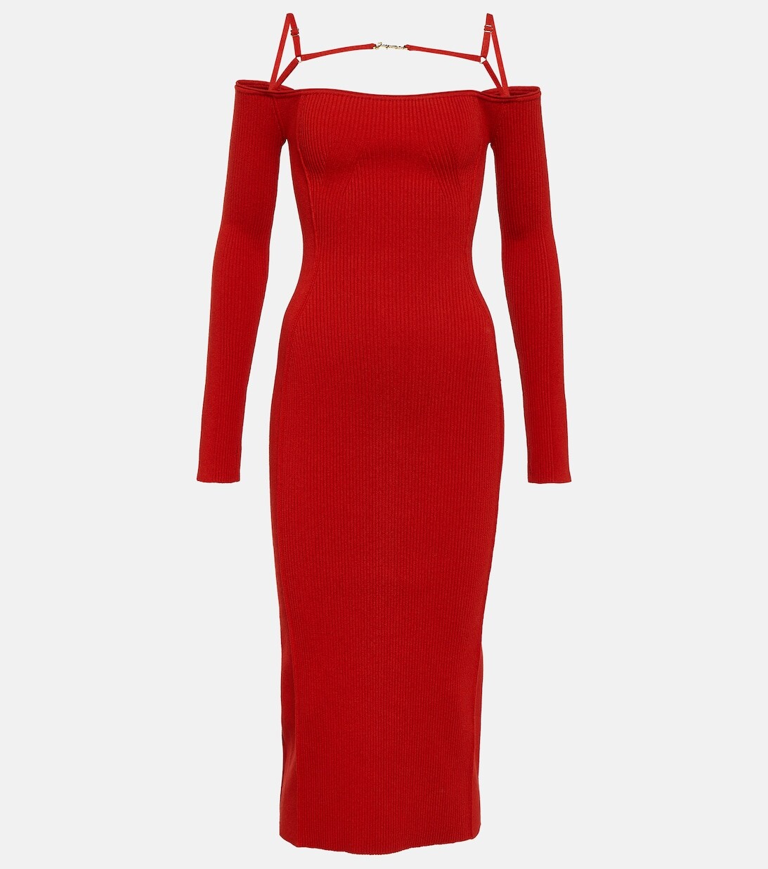 

Платье миди La Robe Sierra JACQUEMUS, красный
