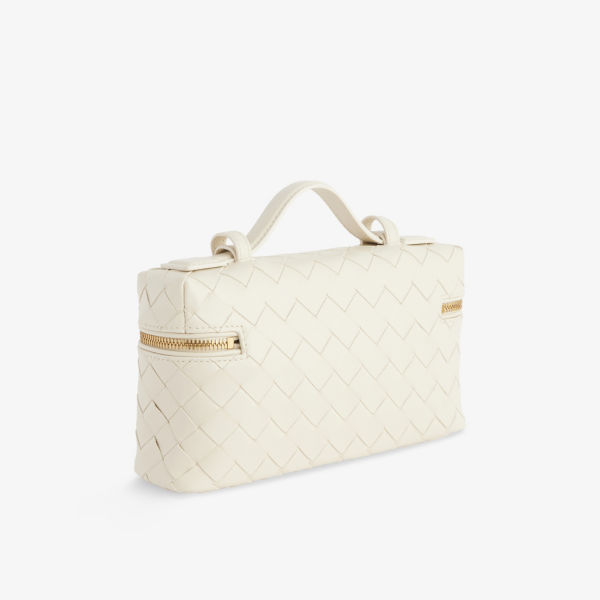 Сумка-кроссбоди кожаная Bottega Veneta Bang Bang, синий — фото 4