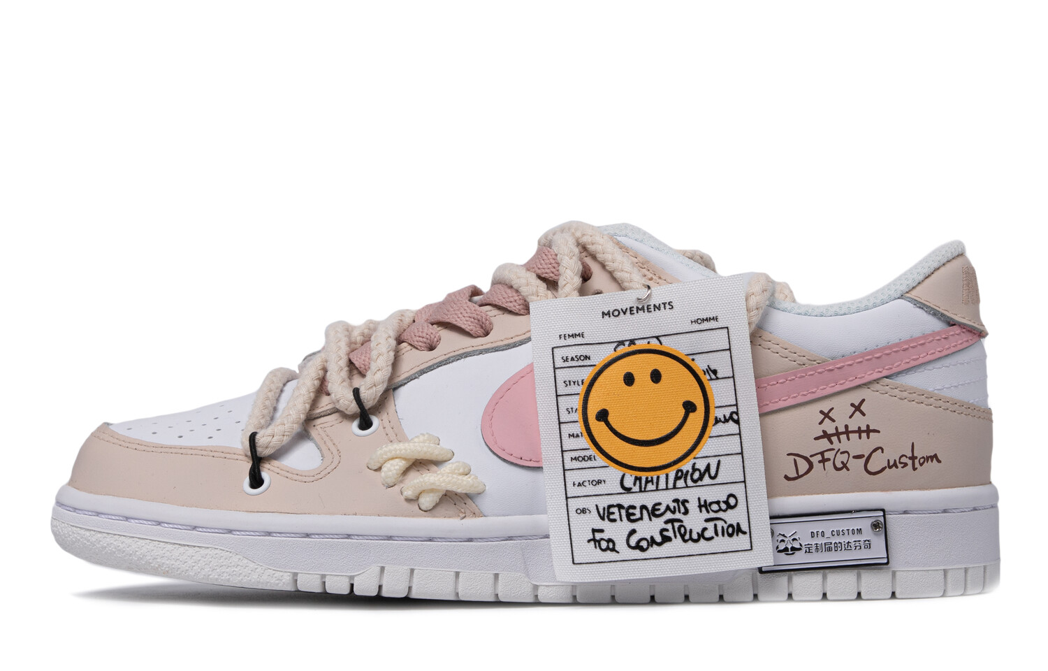 

Женские кроссовки для скейтбординга Nike Dunk, Off-white