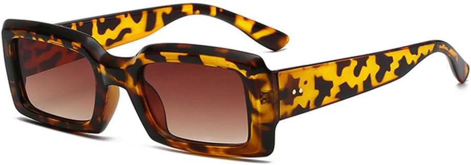 

Разноцветные солнцезащитные очки для женщин, желейные, с защитой от УФ-излучения UV400, для мужчин, с градиентным покрытием, для занятий спортом на открытом воздухе и верховой езды UYPTK, Leopard Tea Gradient