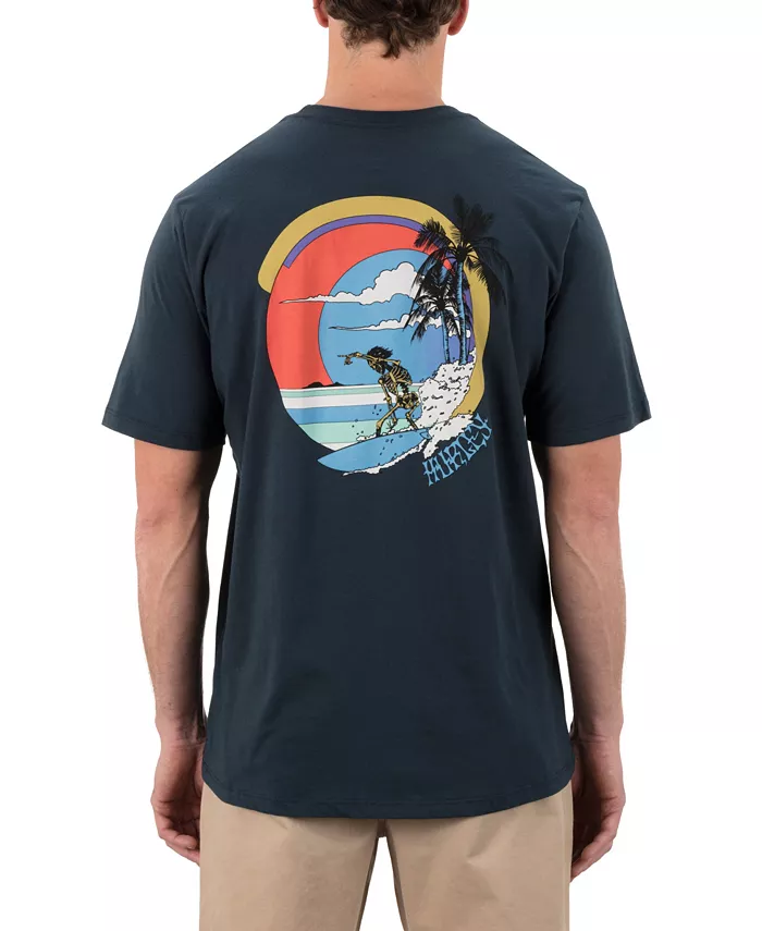 

Мужская футболка с коротким рукавом Forever Hurley, синий