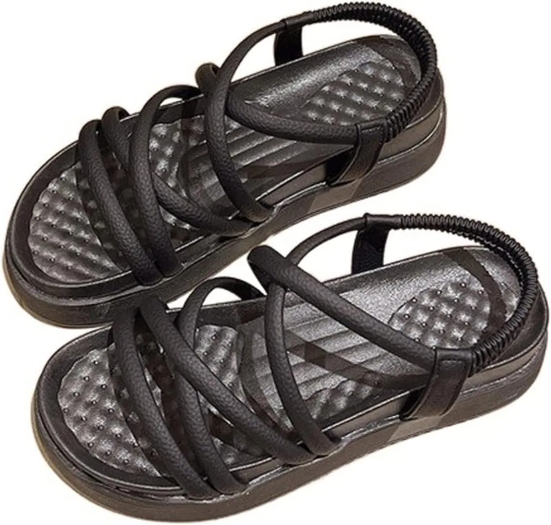Сандалии женские, Black ROROR