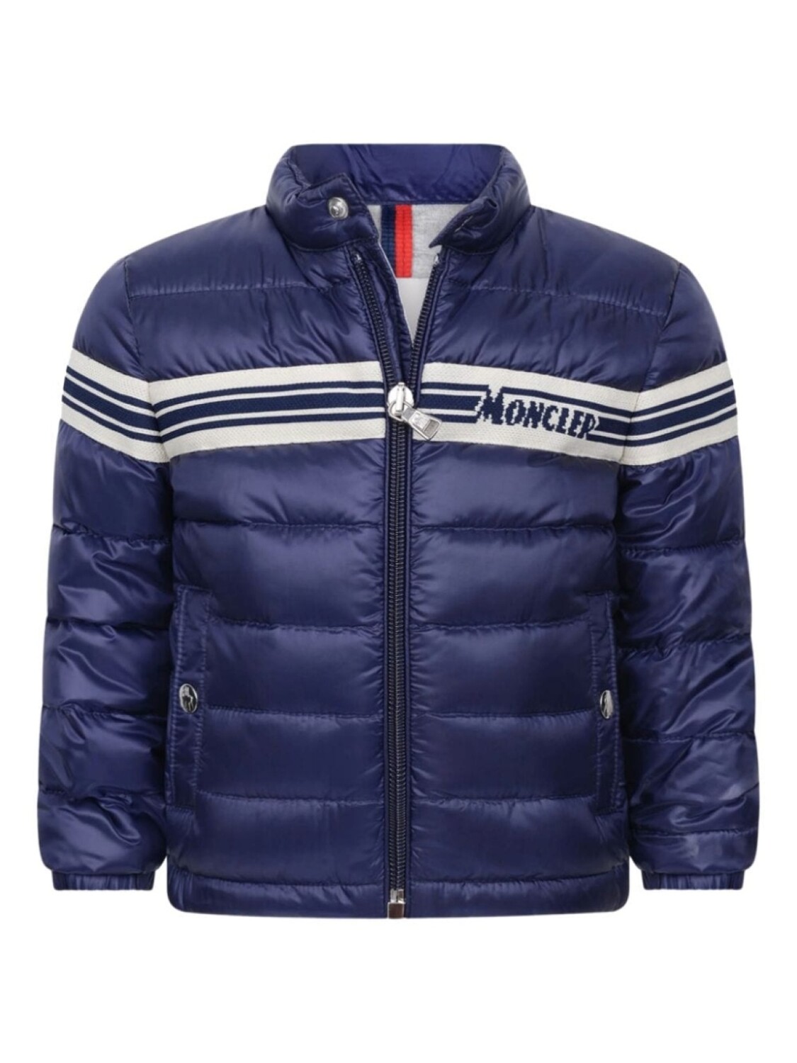 

Moncler Enfant пуховик Hariki, синий