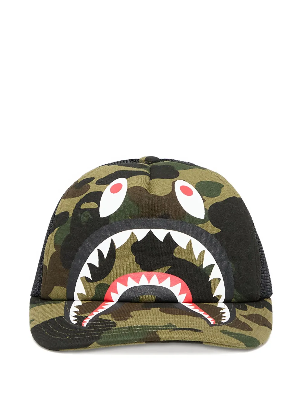 

Кепка Camo Shark Mesh A BATHING APE, зеленый