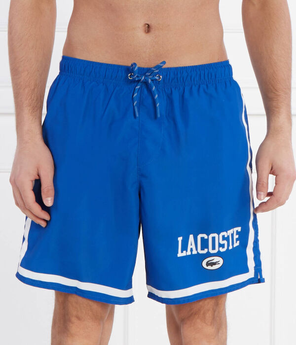 

Пляжные шорты мужские Lacoste на кулиске, синий