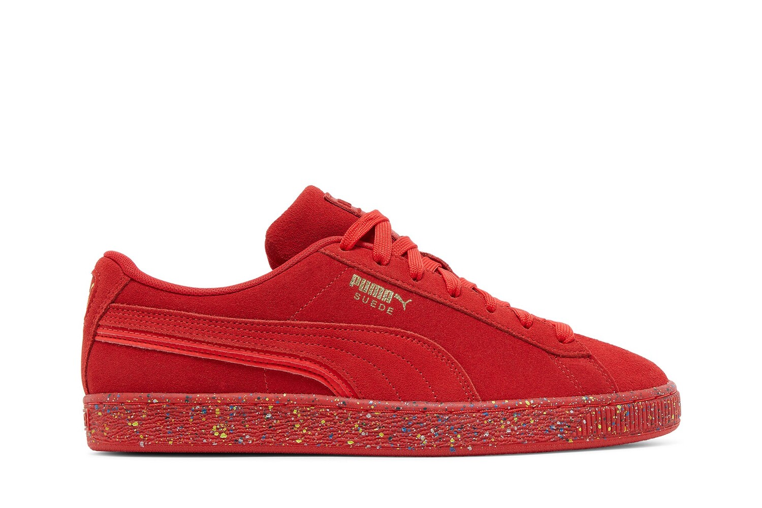 

Кроссовки Suede Triplex Mono Puma, красный