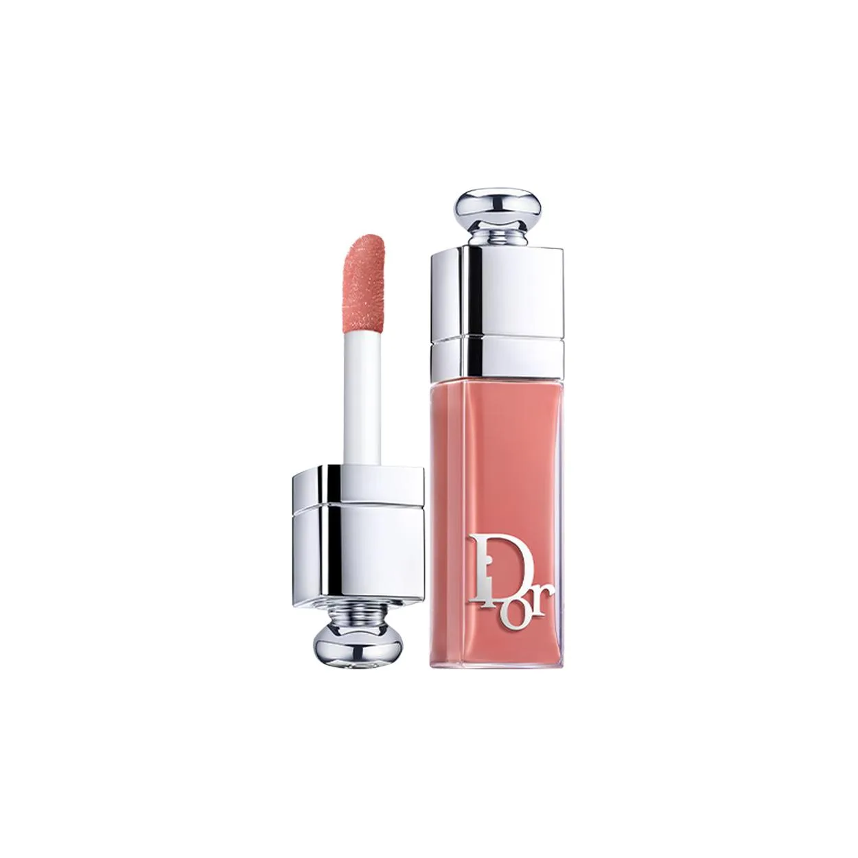 DIOR Увлажняющий бальзам для губ 001 образец натуральный глянцевый блеск 2 мл подарок на день рождения — фото 4