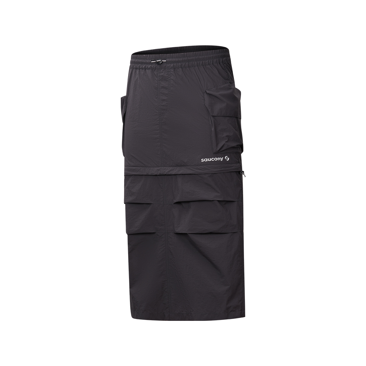 

Повседневная длинная юбка Women's Dark Gray Saucony, темно-серый