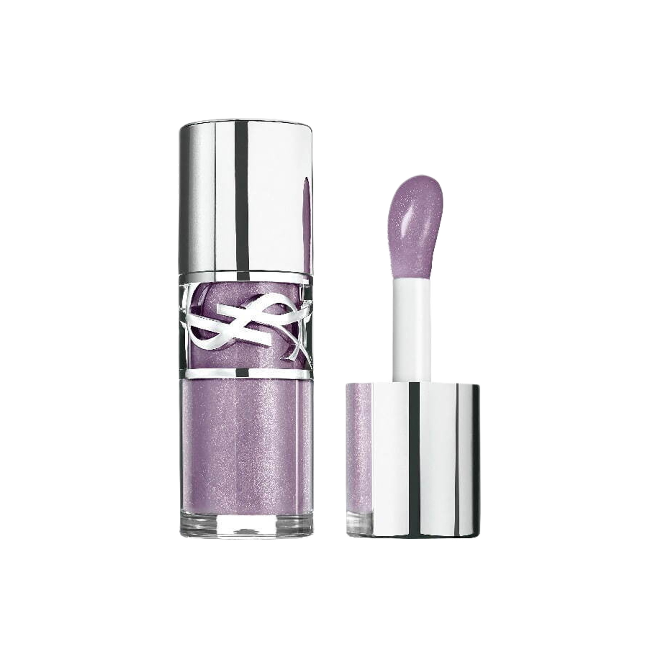 

SAINT LAURENT Питательный блеск для губ Taro Purple Plumping Lip Gloss, легко наносится, 6 мл