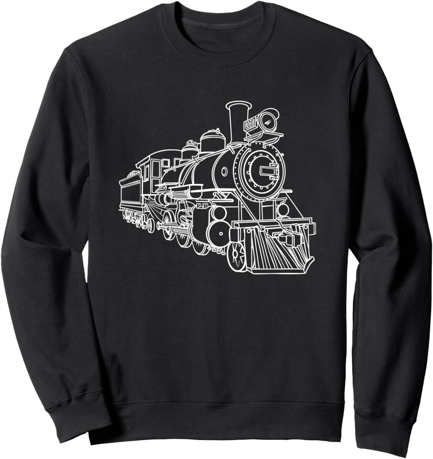 

Толстовка с рисунком железнодорожного поезда Funny Train T-Shirts And Gifts, черный