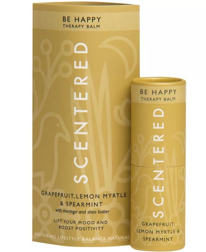 

Ароматерапевтический бальзам Happy Wellbeing Ritual, 0,17 унции Scentered
