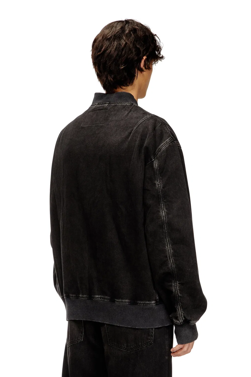 Мужская джинсовая куртка D-VINZ JACKET Diesel, black — фото 2