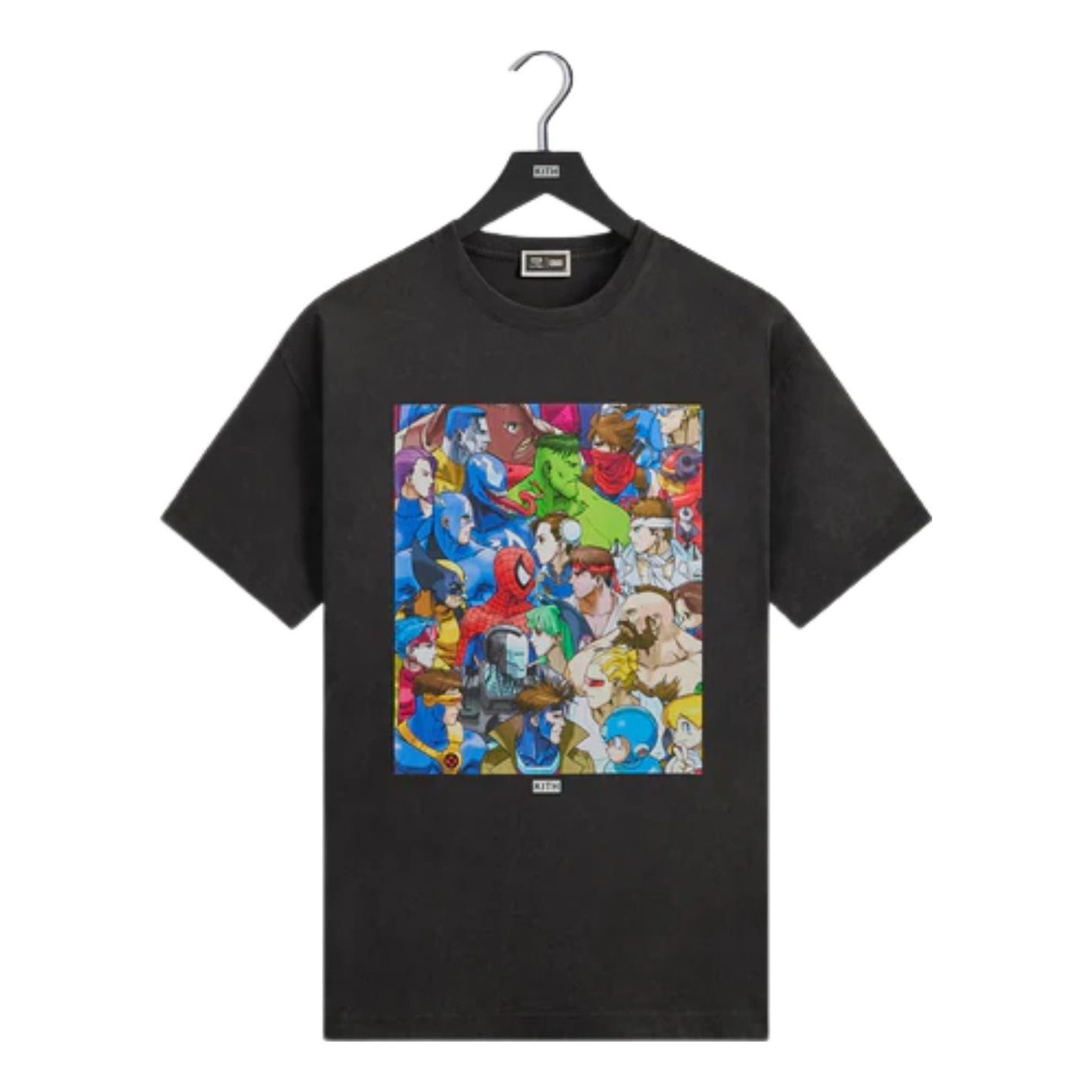 

Винтажная футболка KITH x Marvel vs. Capcom Clash of Super Heroes, цвет «черный»