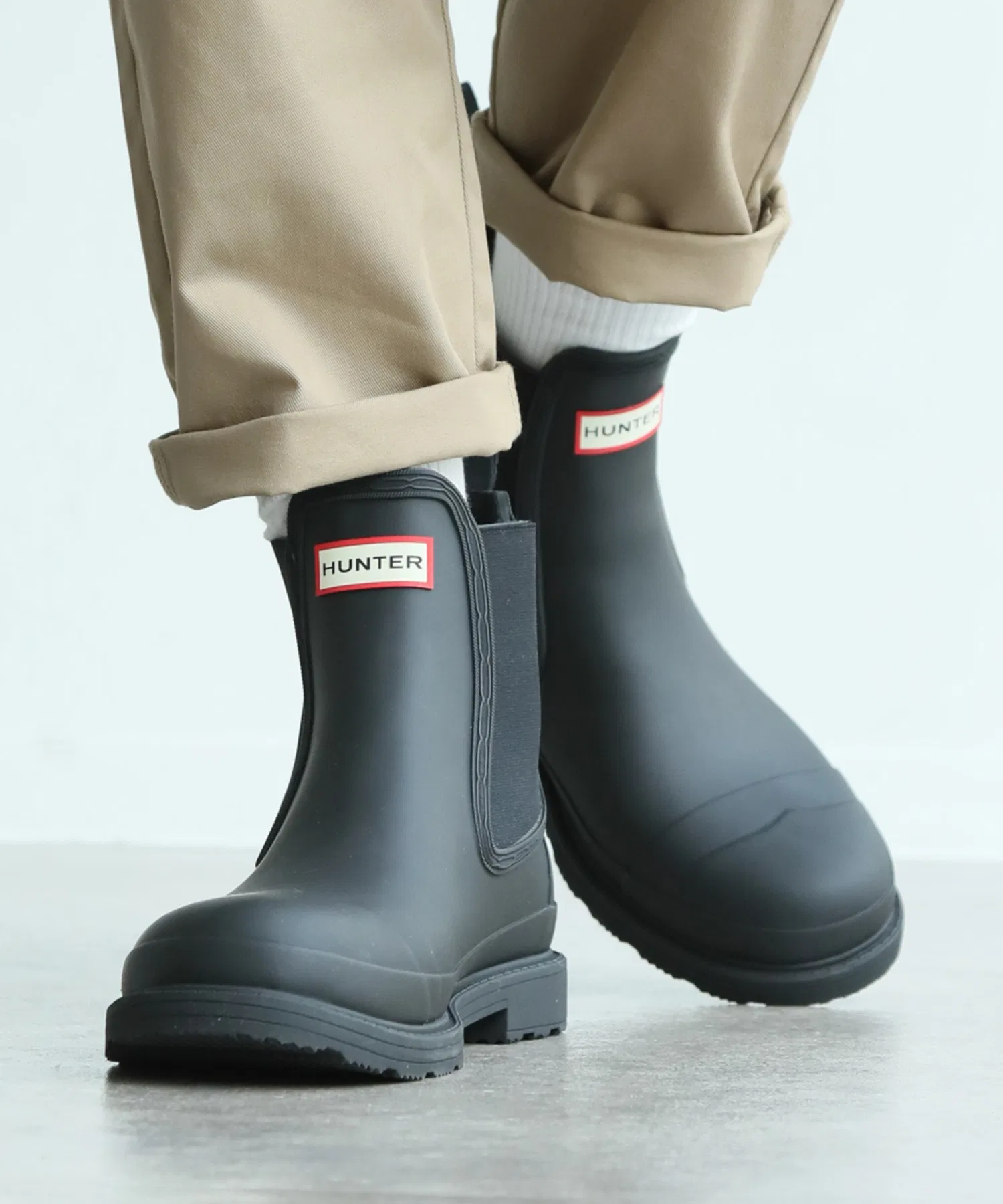Мужские резиновые сапоги Hunter M Commando Chelsea Boot