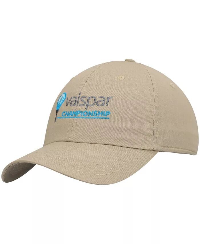 

Мужская регулируемая шапка цвета хаки Valspar Championship Shawmut Ahead