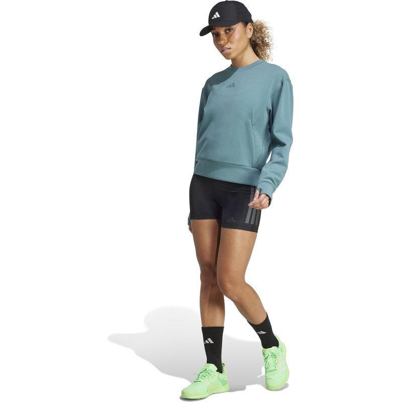 Толстовка, предназначенная для разминки во время тренировок Adidas, цвет pretea — фото 4
