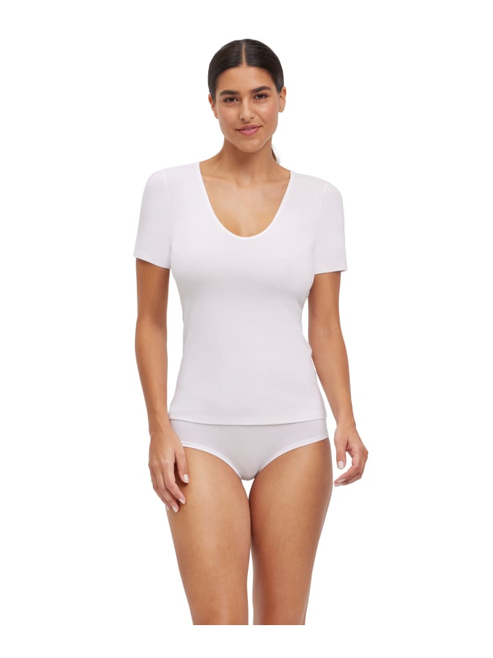 

Женская майка Falke Daily Climate Control с глубоким V-образным вырезом, белая