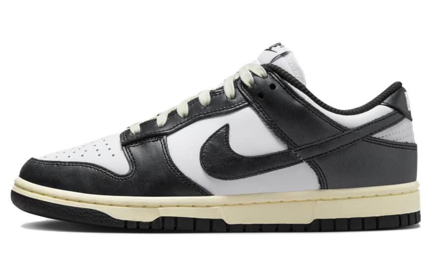 Женские кроссовки Nike Dunk Low для скейтбординга, черно-белые