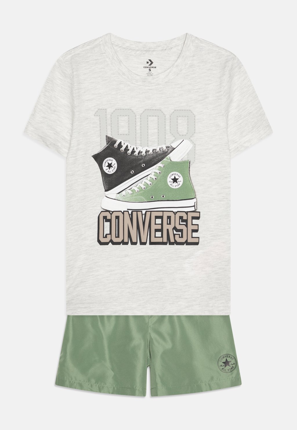 

Футболка с принтом RETRO REMIX Converse, темно-зеленый