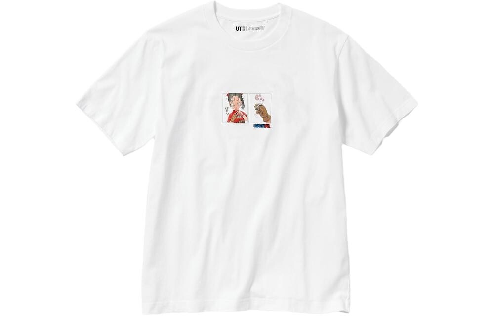 Футболка Uniqlo Dragon Ball Co-branded белая — фото 2