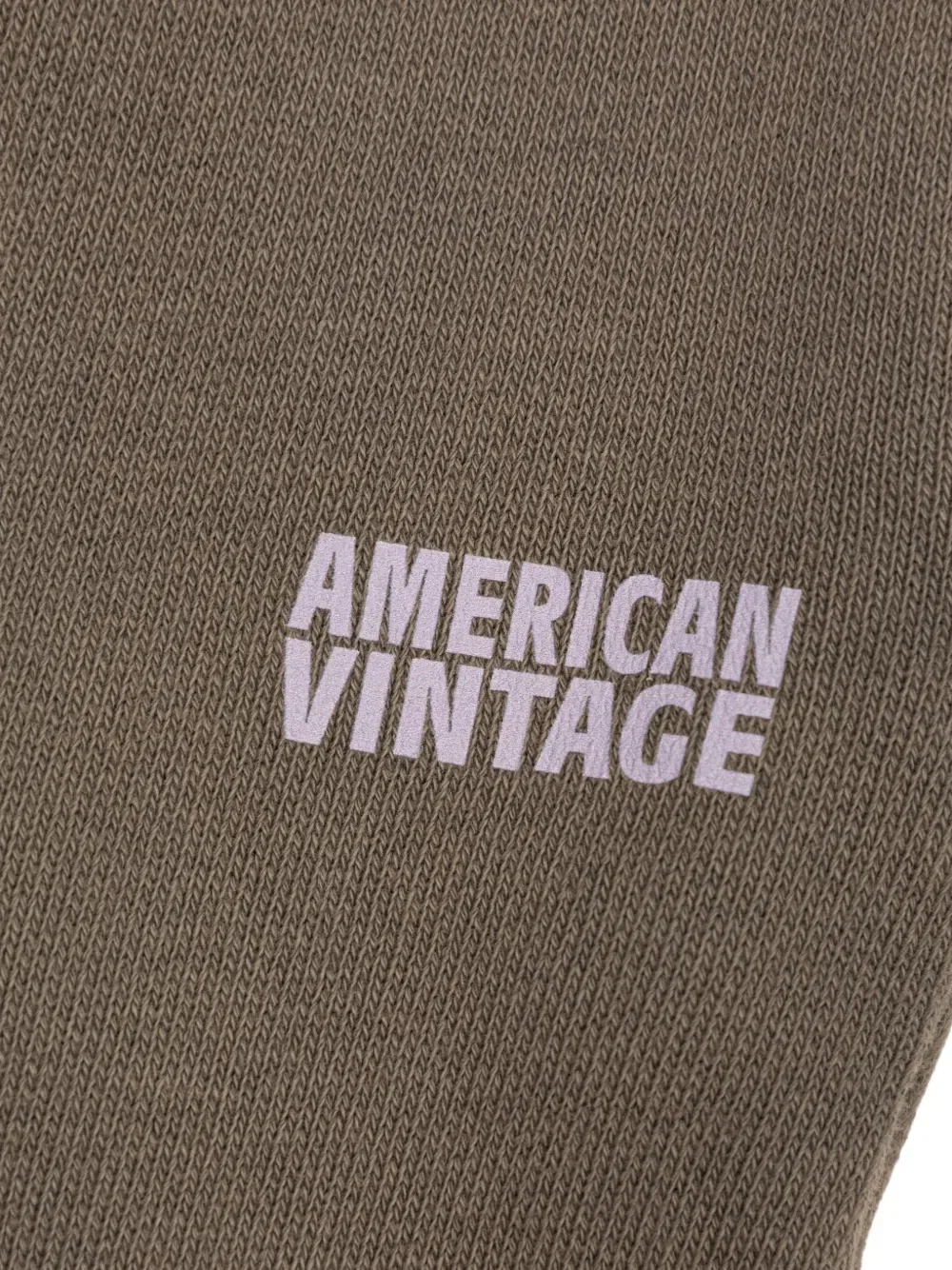 Повседневные брюки с эластичным поясом American Vintage Kids, коричневый — фото 3