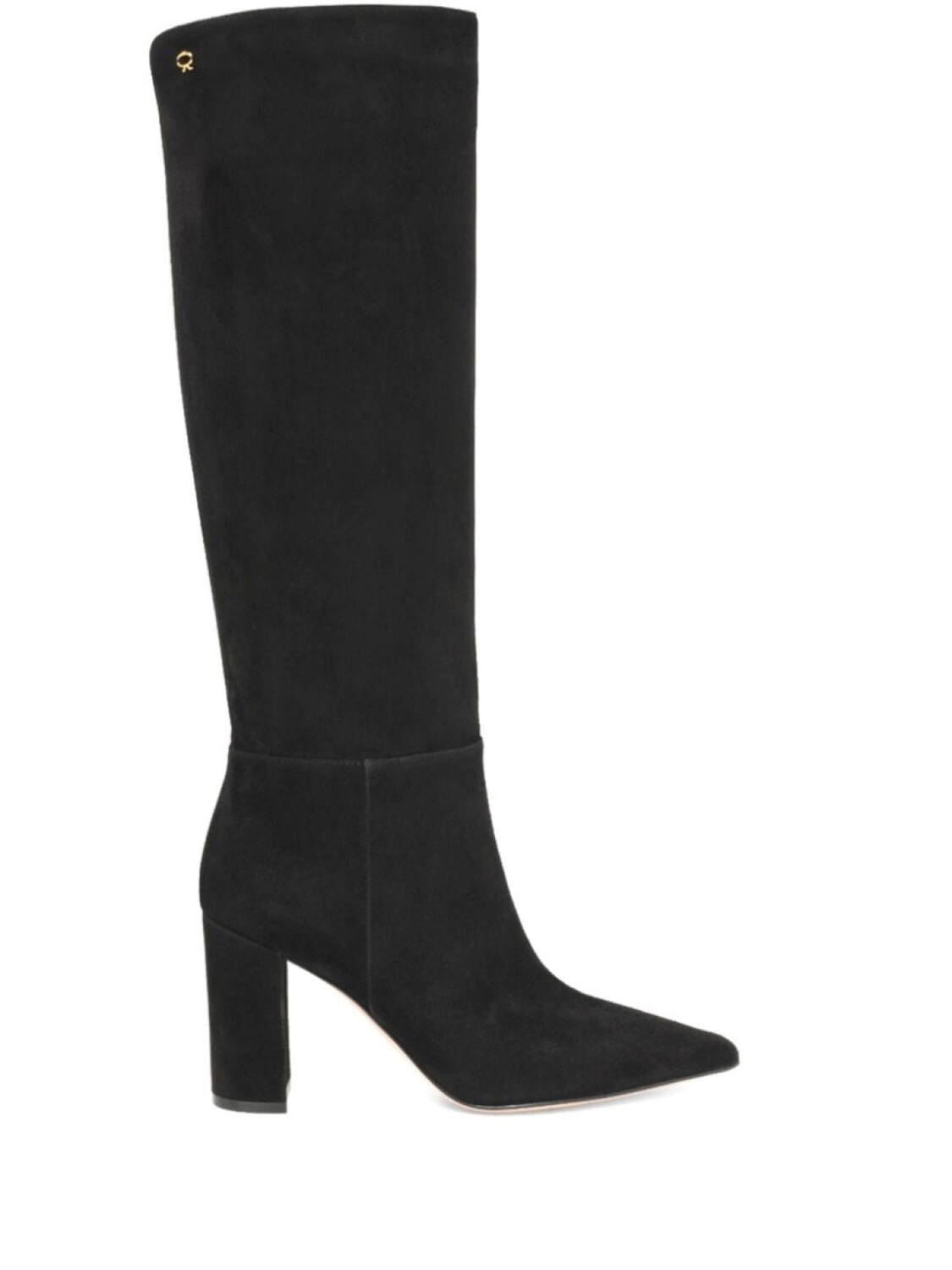 Gianvito Rossi кожаные сапоги, черный