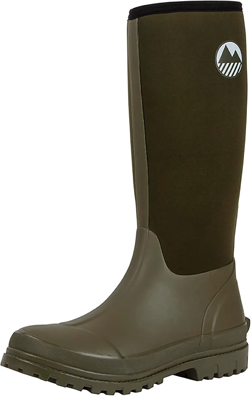 Мужские резиновые сапоги Lakeland Active Rydal из неопрена, зеленый