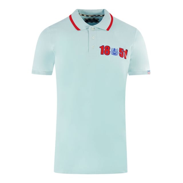 

Легкая рубашка-поло London 1851 Aquascutum, синий