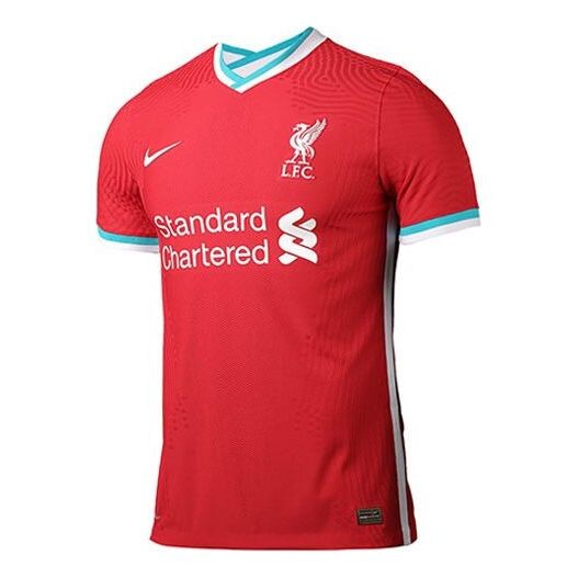 

Футболка Liverpool Fc Vaporknit 2020 21 матч джерси домашняя красная Nike, красный