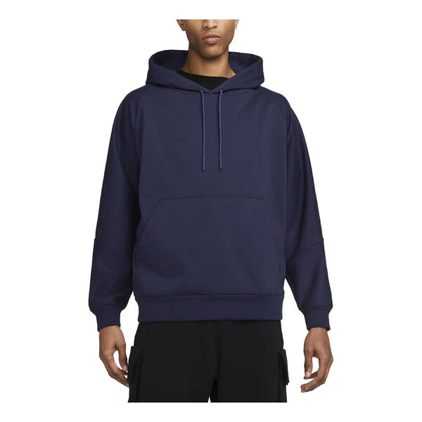 

Толстовка Nike Knit Hoodie 'Midnight Navy', синий