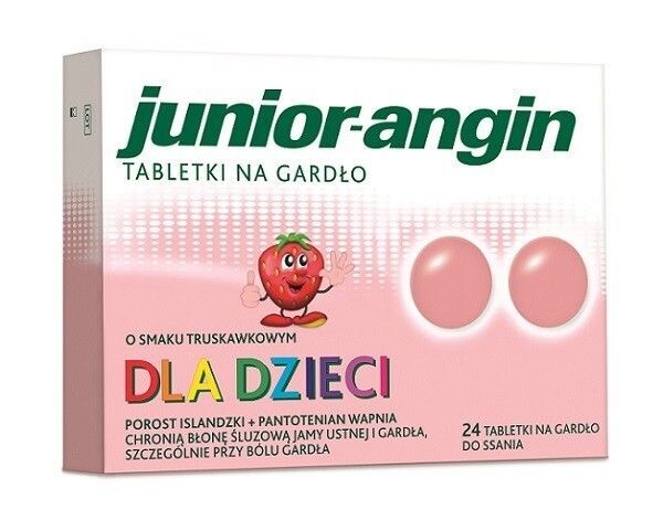 

Пастилки Junior-Angin Pastylki Do Ssania, 36 шт